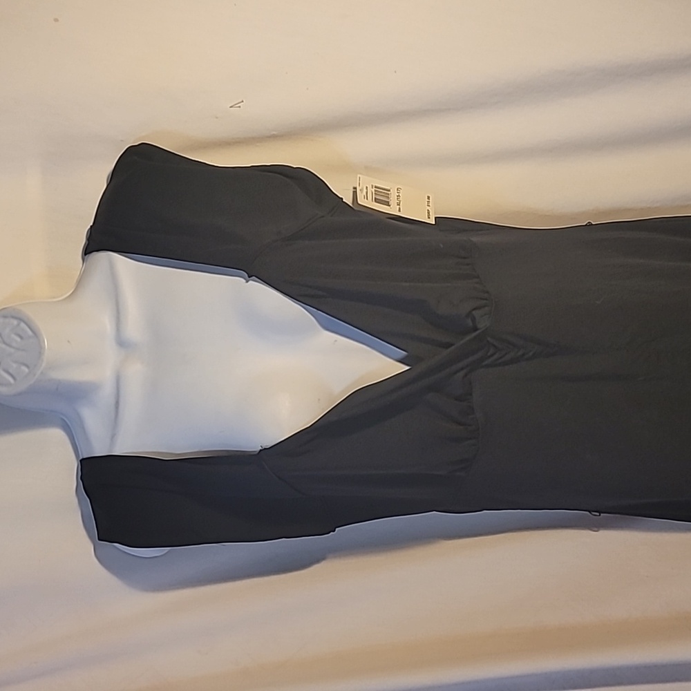 Susie Rose Womens Dress Black Empire Waist - Sz XL